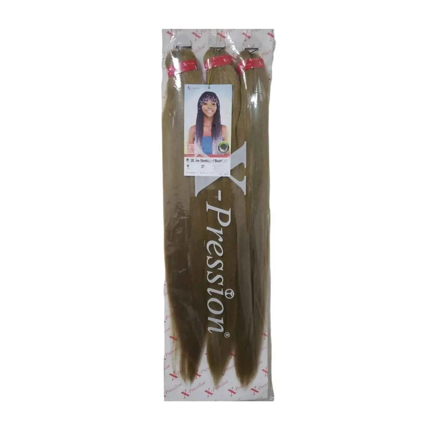 50" X-Pression Prestretched 3X Braiding Hair Extension - 240g