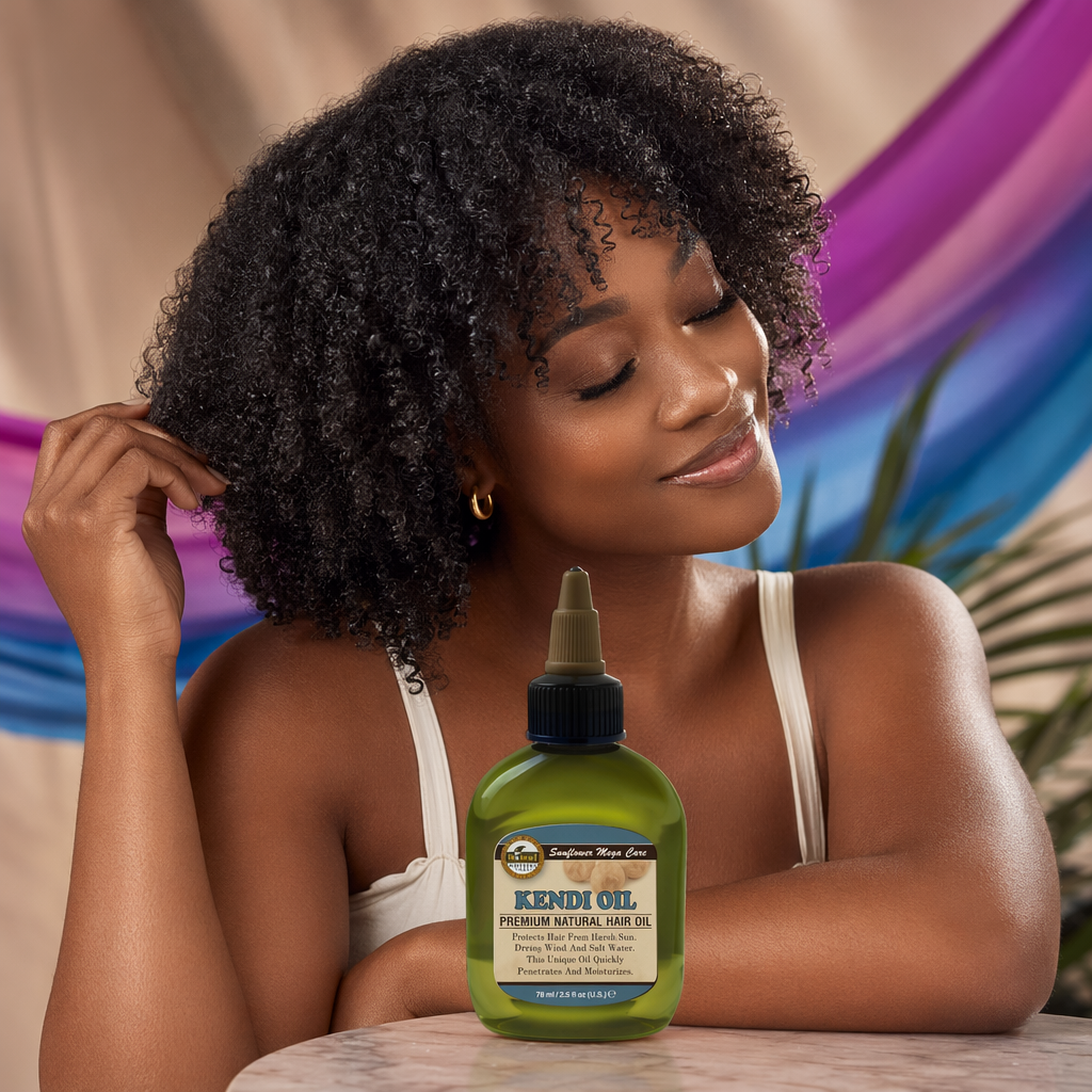 SUNFLOWER Difeel 99% Natural Blend Premium Hair Oil (2.5oz) - result