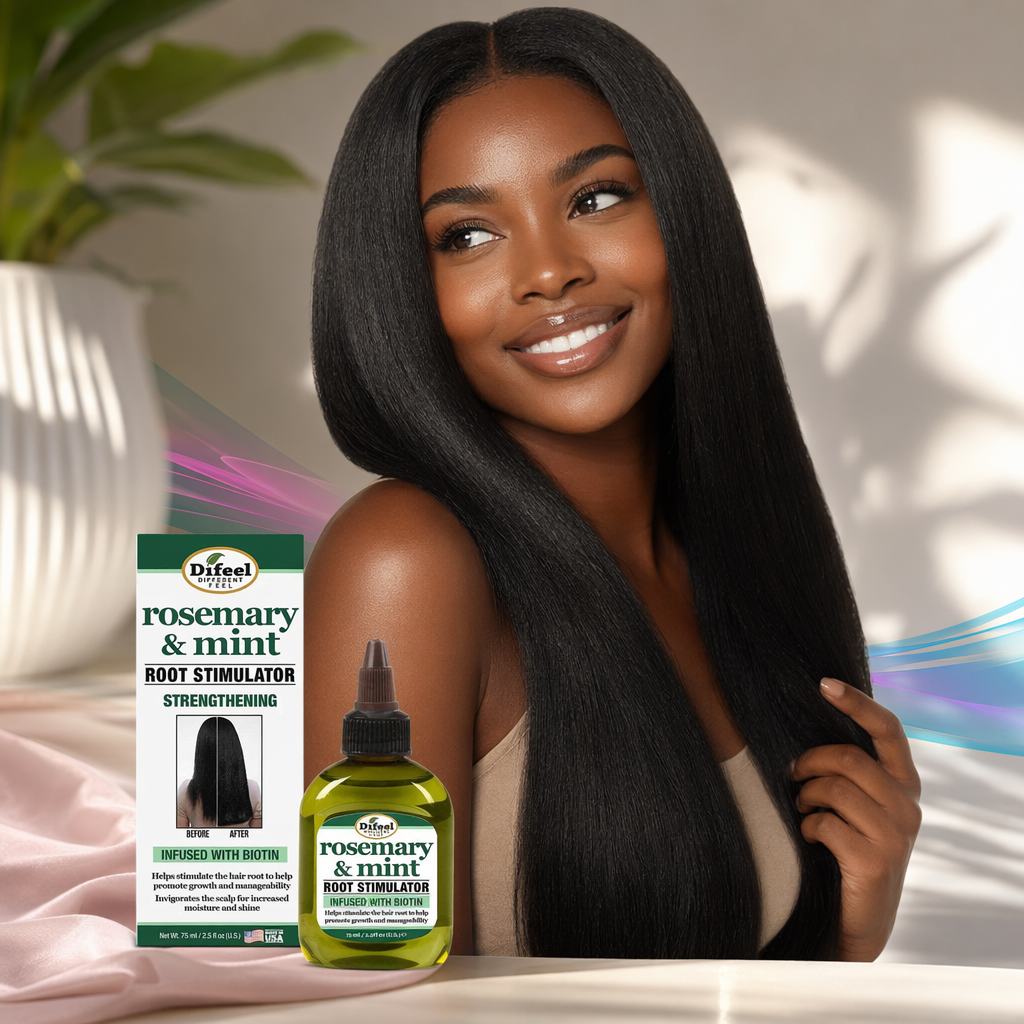 SUNFLOWER Difeel Rosemary Mint Leave In Root Stimulator - result
