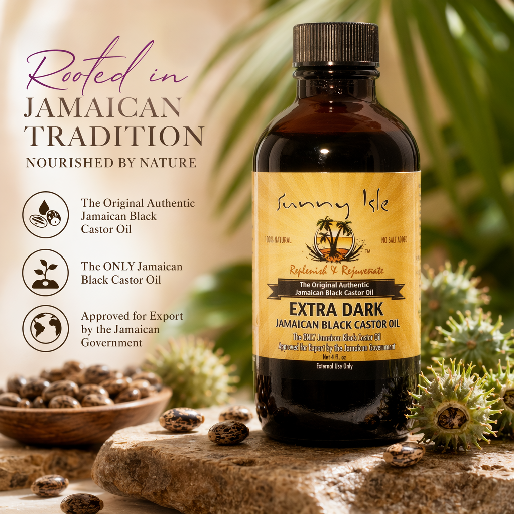 SUNNY ISLE Jamaican Black Castor Oil [Extra Dark] - benefit