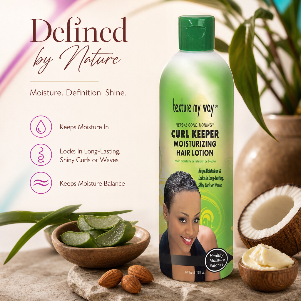 TEXTURE MY WAY Curl Keeper Hair Lotion (12oz) - benefit