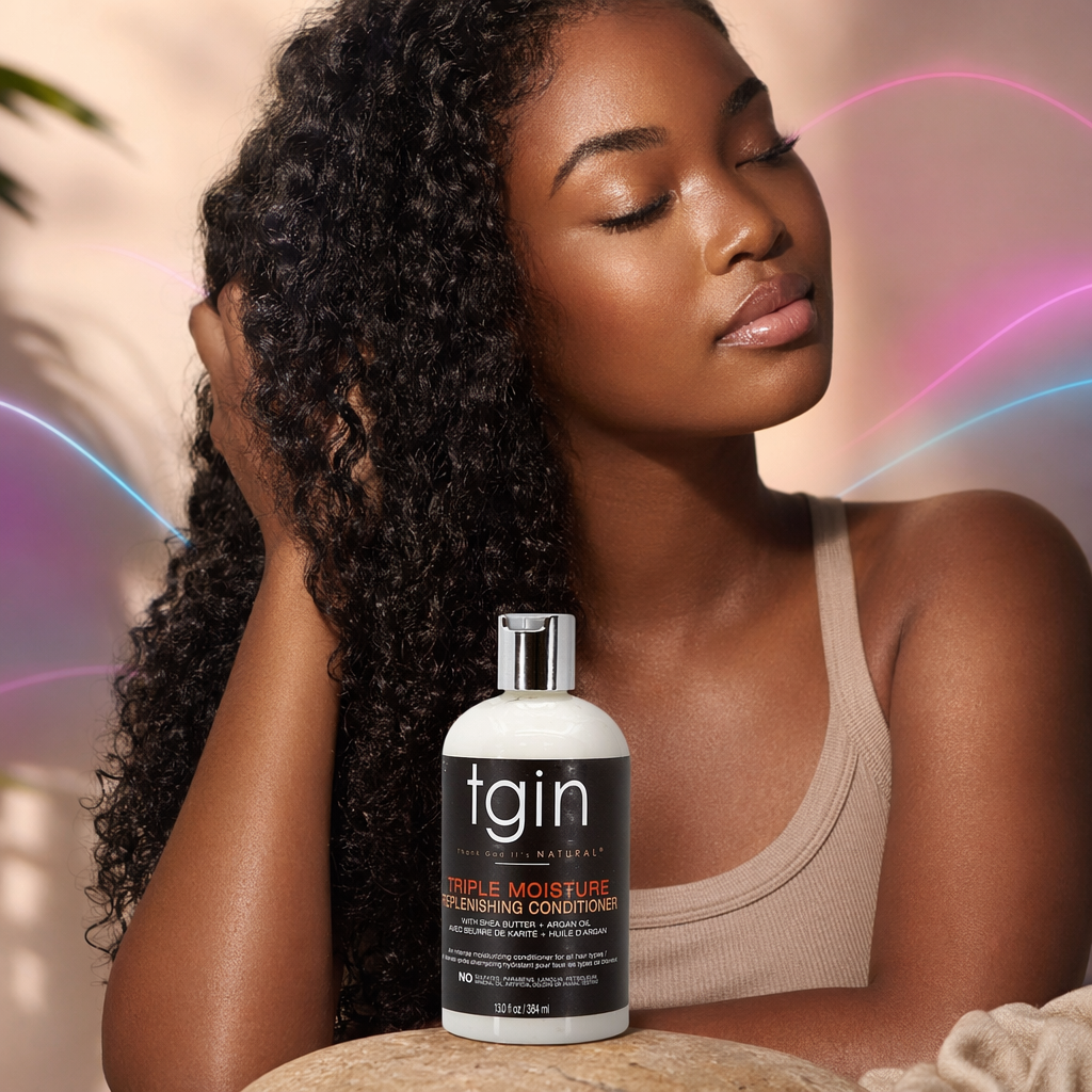 TGIN TRIPLE MOISTURE Replenishing Conditioner (13oz) - result
