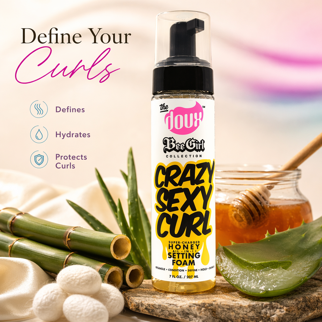 THE DOUX Bee Girl Crazy Sexy Curl Setting Form - benefit