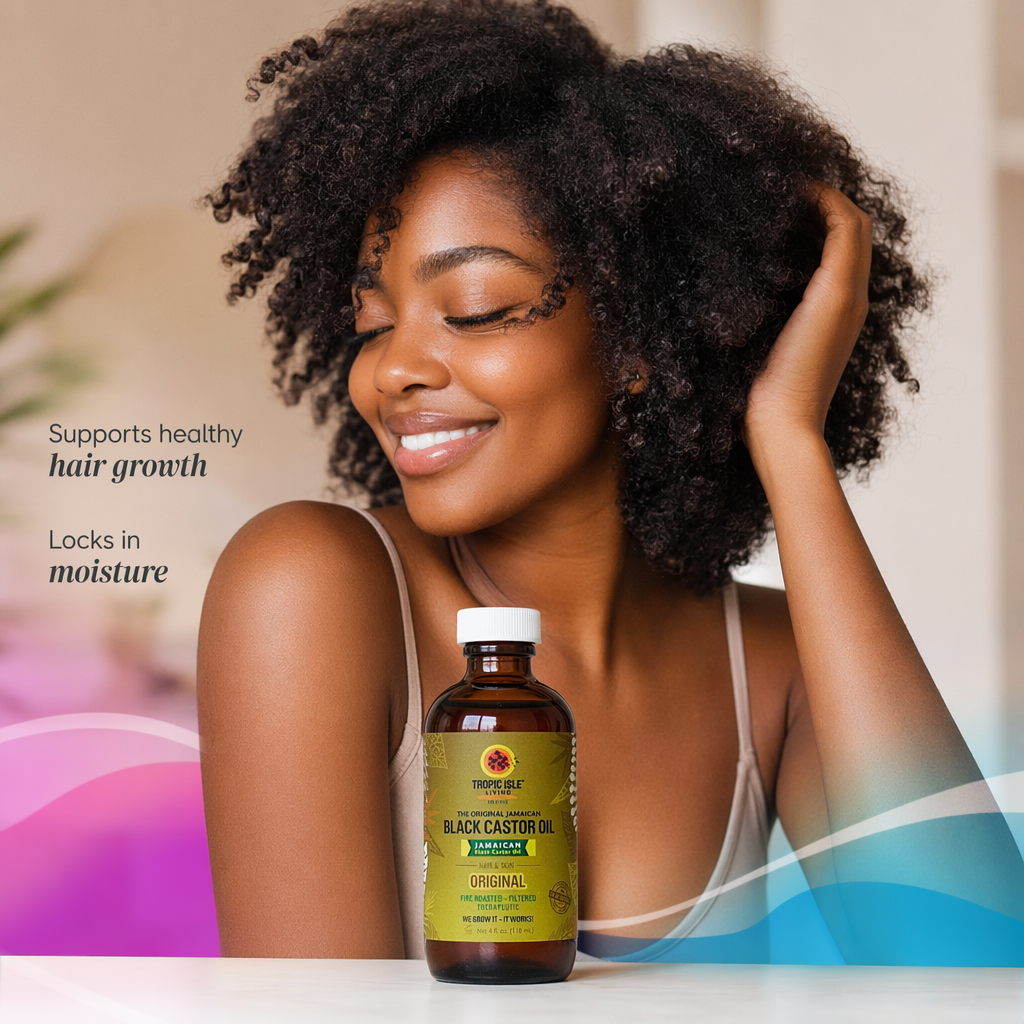 TROPIC ISLE LIVING Jamaican Black Castor Oil Original - result