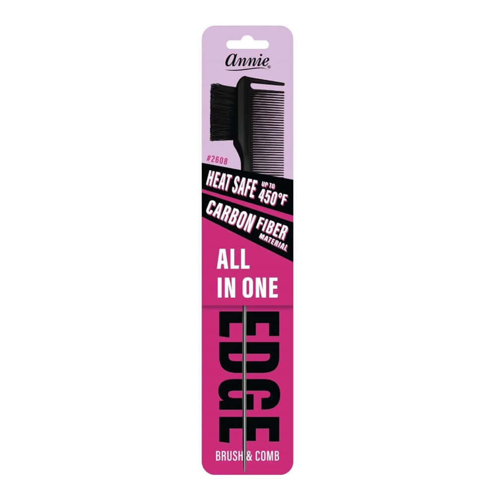 ANNIE All In One Edge Brush and Comb - Celegant Beauty