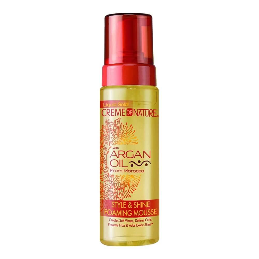 CREME OF NATURE Argan Oil Foaming Mousse (7oz) - Celegant